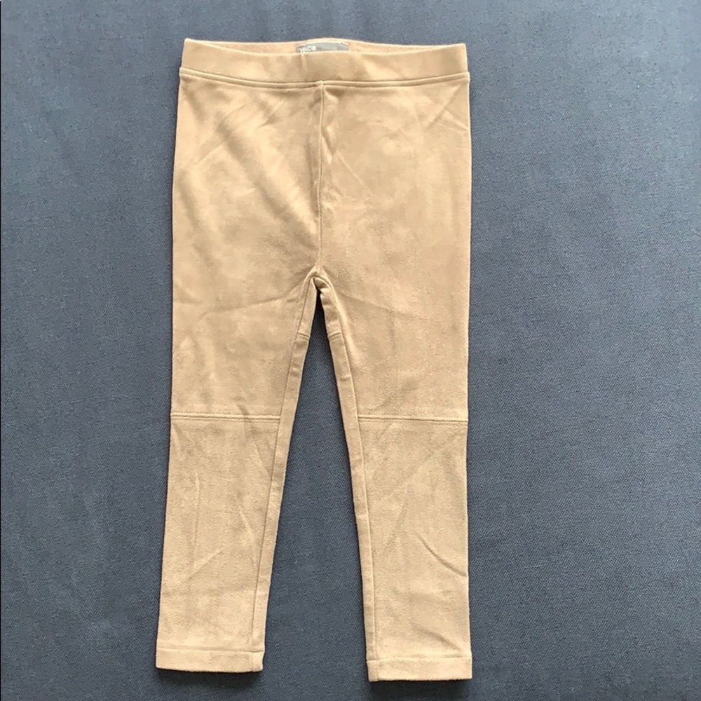Baby girl’s Vince suede like leggings